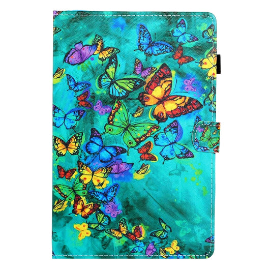 Colored Drawing Horizontal Flip PU Leather Case with Holder & Card Slot, For Galaxy Tab A 8.0 (2019) / T290, For Galaxy Tab A 10.1 (2019) / T510