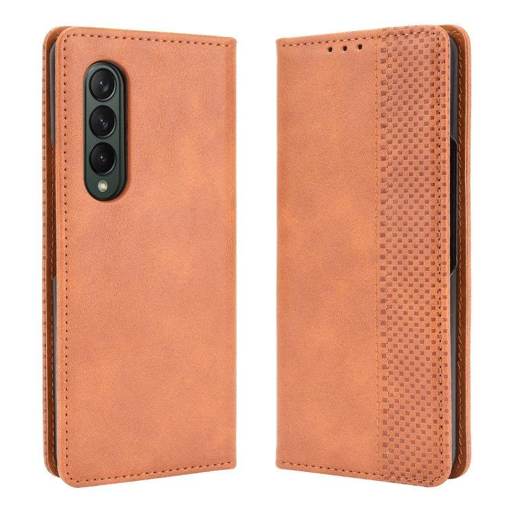 Magnetic Buckle Retro Pattern Horizontal Flip Leather Case with Holder & Card Slot & Wallet, For Samsung Galaxy Z Fold3 5G, For Sony Xperia 10 III, For Xiaomi Mi Mix 4, For Xiaomi Redmi 10, For UMIDIGI Bison Pro, For ZTE Axon 30 5G