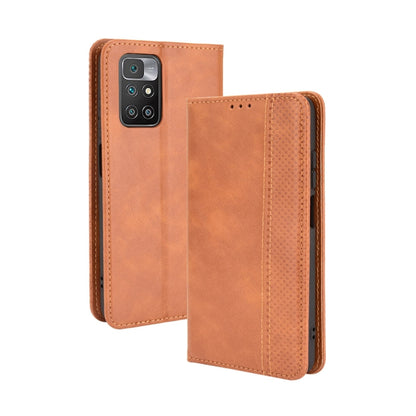 Magnetic Buckle Retro Pattern Horizontal Flip Leather Case with Holder & Card Slot & Wallet, For Samsung Galaxy Z Fold3 5G, For Sony Xperia 10 III, For Xiaomi Mi Mix 4, For Xiaomi Redmi 10, For UMIDIGI Bison Pro, For ZTE Axon 30 5G