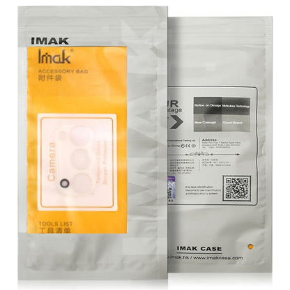 IMAK Integrated Rear Camera Lens Tempered Glass Film with Lens Cap, For iPhone 13 / 13 mini, For iPhone 13 Pro / 13 Pro Max