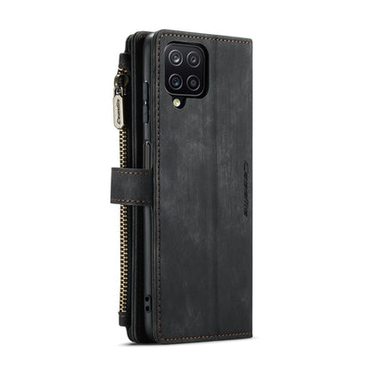 CaseMe-C30 PU + TPU Multifunctional Horizontal Flip Leather Case with Holder & Card Slot & Wallet & Zipper Pocket, For Samsung Galaxy A12, For Samsung Galaxy A52 5G / 4G, For Samsung Galaxy Note10+, For Samsung Galaxy Note20 Ultra, For Samsung Galaxy S...