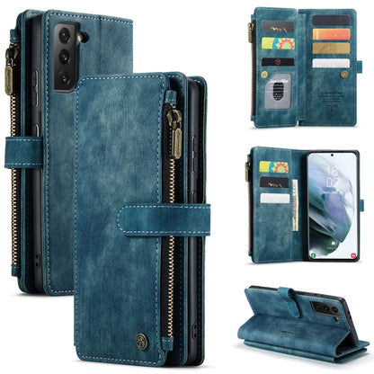 CaseMe-C30 PU + TPU Multifunctional Horizontal Flip Leather Case with Holder & Card Slot & Wallet & Zipper Pocket, For Samsung Galaxy S21+ 5G, For Samsung Galaxy S21 Ultra 5G, For Samsung Galaxy S21 FE