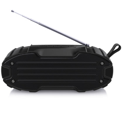 New Rixing NR-907FM TWS Outdoor Bluetooth Speaker Support Hands-free Call / FM with Handle & Antenna, NR-907FM (Orange), NR-907FM (Black), NR-907FM (Red), NR-907FM (Yellow), NR-906 (Blue)