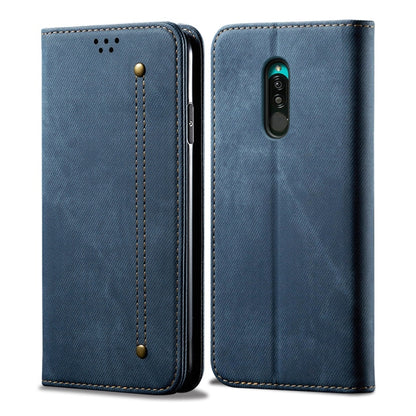 Denim Texture Casual Style Horizontal Flip Leather Case with Holder & Card Slots & Wallet, For OnePlus 7T Pro, For Xiaomi Mi 9T / Redmi K20, For Xiaomi Mi 9T Pro / Redmi K20, For Xiaomi Mi CC9 / Mi 9 Lite, For Xiaomi Mi CC9e / Mi A3, For Xiaomi Redmi 8...