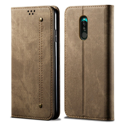 Denim Texture Casual Style Horizontal Flip Leather Case with Holder & Card Slots & Wallet, For OnePlus 7T Pro, For Xiaomi Mi 9T / Redmi K20, For Xiaomi Mi 9T Pro / Redmi K20, For Xiaomi Mi CC9 / Mi 9 Lite, For Xiaomi Mi CC9e / Mi A3, For Xiaomi Redmi 8...