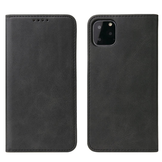 Calf Texture Magnetic Horizontal Flip Leather Case with Holder & Card Slots & Wallet, For iPhone 12 mini, For iPhone 12 / 12 Pro, For iPhone 12 Pro Max, For iPhone 11, For iPhone 11 Pro, For iPhone 11 Pro Max, For iPhone X / XS, For iPhone XR          ...