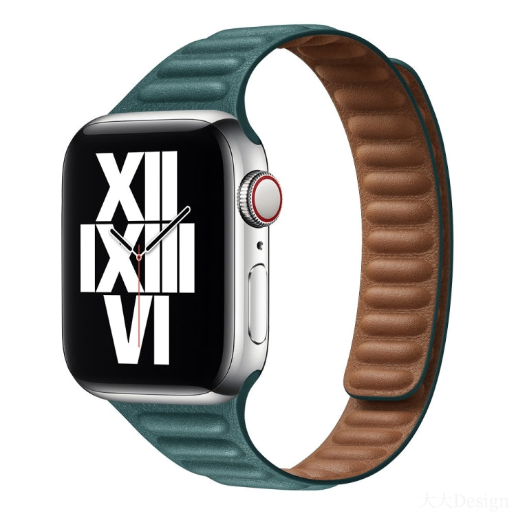 Slimming Loop Magnetic Replacement Watchband For Apple Watch Series, 7 41mm / 6&SE&5&4 40mm / 3&2&1 38mm, 7 45mm / 6&SE&5&4 44mm / 3&2&1 42mm