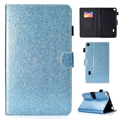 Varnish Glitter Powder Horizontal Flip Leather Case with Holder & Card Slot, For Huawei MediaPad M6 8.4, For Huawei MediaPad M6 10.8, For Huawei MediaPad T3 7.0, For Huawei MediaPad T3 10.0, For Huawei MediaPad T5, For iPad 10.2 / 10.5, For iPad 2 / 3 ...