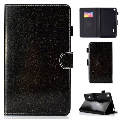 Varnish Glitter Powder Horizontal Flip Leather Case with Holder & Card Slot, For Huawei MediaPad M6 8.4, For Huawei MediaPad M6 10.8, For Huawei MediaPad T3 7.0, For Huawei MediaPad T3 10.0, For Huawei MediaPad T5, For iPad 10.2 / 10.5, For iPad 2 / 3 ...