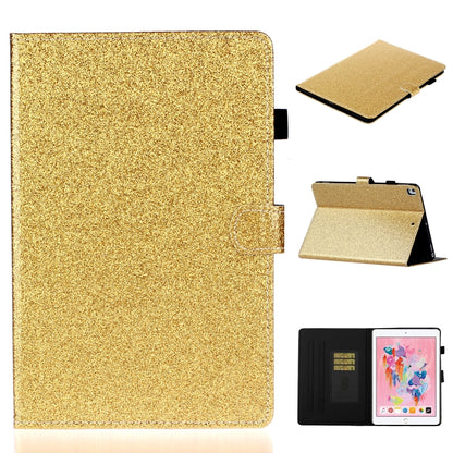 Varnish Glitter Powder Horizontal Flip Leather Case with Holder & Card Slot, For Huawei MediaPad M6 8.4, For Huawei MediaPad M6 10.8, For Huawei MediaPad T3 7.0, For Huawei MediaPad T3 10.0, For Huawei MediaPad T5, For iPad 10.2 / 10.5, For iPad 2 / 3 ...