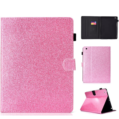 Varnish Glitter Powder Horizontal Flip Leather Case with Holder & Card Slot, For Huawei MediaPad M6 8.4, For Huawei MediaPad M6 10.8, For Huawei MediaPad T3 7.0, For Huawei MediaPad T3 10.0, For Huawei MediaPad T5, For iPad 10.2 / 10.5, For iPad 2 / 3 ...