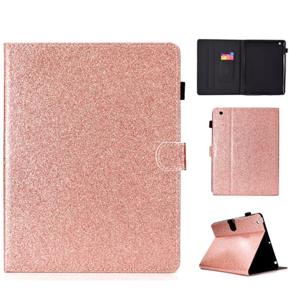 Varnish Glitter Powder Horizontal Flip Leather Case with Holder & Card Slot, For Huawei MediaPad M6 8.4, For Huawei MediaPad M6 10.8, For Huawei MediaPad T3 7.0, For Huawei MediaPad T3 10.0, For Huawei MediaPad T5, For iPad 10.2 / 10.5, For iPad 2 / 3 ...