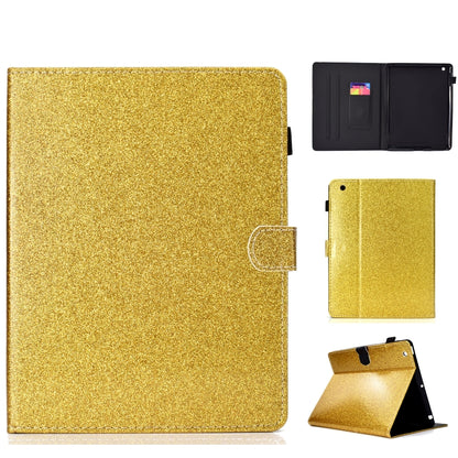 Varnish Glitter Powder Horizontal Flip Leather Case with Holder & Card Slot, For Huawei MediaPad M6 8.4, For Huawei MediaPad M6 10.8, For Huawei MediaPad T3 7.0, For Huawei MediaPad T3 10.0, For Huawei MediaPad T5, For iPad 10.2 / 10.5, For iPad 2 / 3 ...