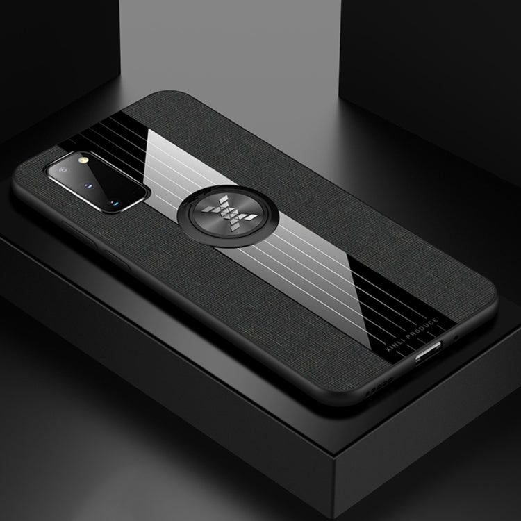 XINLI Stitching Cloth Textue Shockproof TPU Protective Case with Ring Holder, For Samsung Galaxy S20, For Samsung Galaxy S20 FE, For Samsung Galaxy S20+, For Samsung Galaxy S20 Ultra, For Samsung Galaxy S21 5G, For Samsung Galaxy S21 Ultra 5G          ...