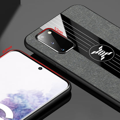 XINLI Stitching Cloth Textue Shockproof TPU Protective Case with Ring Holder, For Samsung Galaxy S20, For Samsung Galaxy S20 FE, For Samsung Galaxy S20+, For Samsung Galaxy S20 Ultra, For Samsung Galaxy S21 5G, For Samsung Galaxy S21 Ultra 5G          ...
