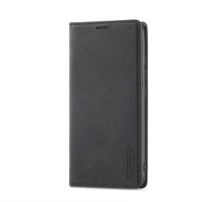 LC.IMEEKE Strong Magnetism Ultra-thin Horizontal Flip Matte TPU + PU Leather Case with Holder & Card Slots & Wallet, For Samsung Galaxy A32 5G