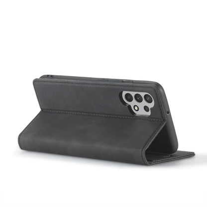 LC.IMEEKE Strong Magnetism Ultra-thin Horizontal Flip Matte TPU + PU Leather Case with Holder & Card Slots & Wallet, For Samsung Galaxy A32 5G