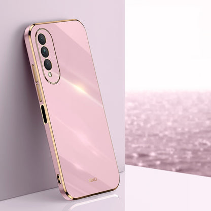 XINLI Straight Edge 6D Electroplate TPU Phone Case, For Samsung Galaxy S21 5G, For Samsung Galaxy S21+ 5G, For Honor X20, For Honor X20 SE, For Samsung Galaxy S21 Ultra 5G, For Xiaomi Mi Mix 4