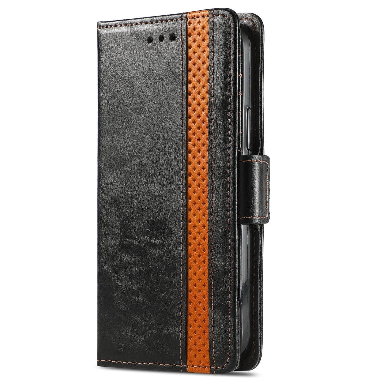 CaseNeo Business Splicing Dual Magnetic Buckle Horizontal Flip PU Leather Case with Holder & Card Slots & Wallet, For Samsung Galaxy A03s, For Samsung Galaxy A20, For Samsung Galaxy A30
