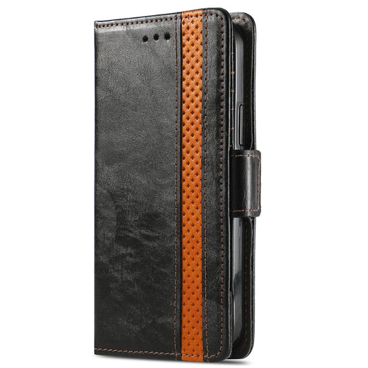 CaseNeo Business Splicing Dual Magnetic Buckle Horizontal Flip PU Leather Case with Holder & Card Slots & Wallet, For Samsung Galaxy A03s, For Samsung Galaxy A20, For Samsung Galaxy A30
