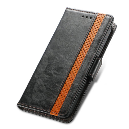 CaseNeo Business Splicing Dual Magnetic Buckle Horizontal Flip PU Leather Case with Holder & Card Slots & Wallet, For Samsung Galaxy A03s, For Samsung Galaxy A20, For Samsung Galaxy A30