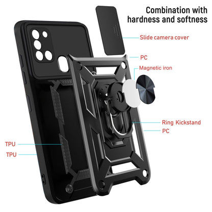 Sliding Camera Cover Design TPU+PC Protective Case, For Samsung Galaxy A02s, For Samsung Galaxy A10s, For Samsung Galaxy A21s, For Samsung Galaxy A51, For Samsung Galaxy S20 FE 5G, For Samsung Galaxy A71