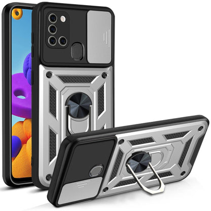 Sliding Camera Cover Design TPU+PC Protective Case, For Samsung Galaxy A02s, For Samsung Galaxy A10s, For Samsung Galaxy A21s, For Samsung Galaxy A51, For Samsung Galaxy S20 FE 5G, For Samsung Galaxy A71