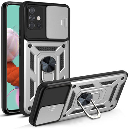 Sliding Camera Cover Design TPU+PC Protective Case, For Samsung Galaxy A02s, For Samsung Galaxy A10s, For Samsung Galaxy A21s, For Samsung Galaxy A51, For Samsung Galaxy S20 FE 5G, For Samsung Galaxy A71