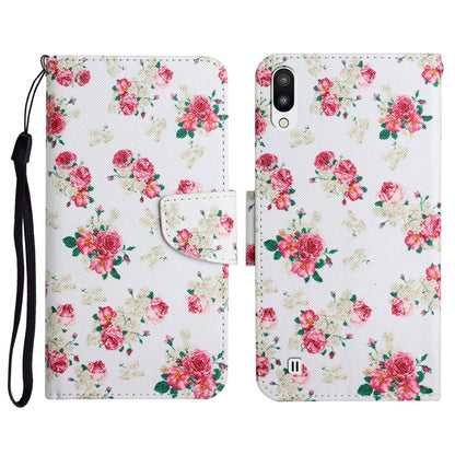 Painted Pattern Horizontal Flip Leather Case with Holder & Card Slot & Wallet, For Samsung Galaxy A01, For Samsung Galaxy A02