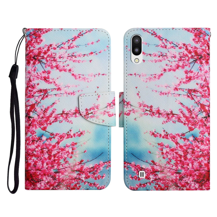 Painted Pattern Horizontal Flip Leather Case with Holder & Card Slot & Wallet, For Samsung Galaxy A01, For Samsung Galaxy A02
