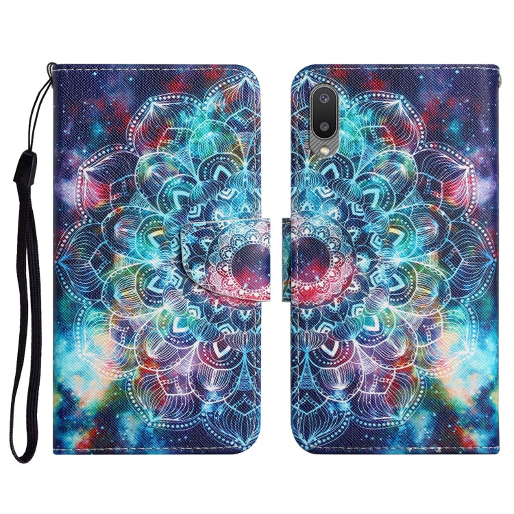 Painted Pattern Horizontal Flip Leather Case with Holder & Card Slot & Wallet, For Samsung Galaxy A01, For Samsung Galaxy A02