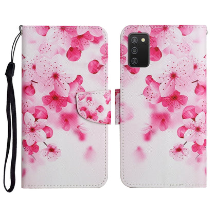 Painted Pattern Horizontal Flip Leather Case with Holder & Card Slot & Wallet, For Samsung Galaxy A03s 164mm, For Samsung Galaxy A10 / M10