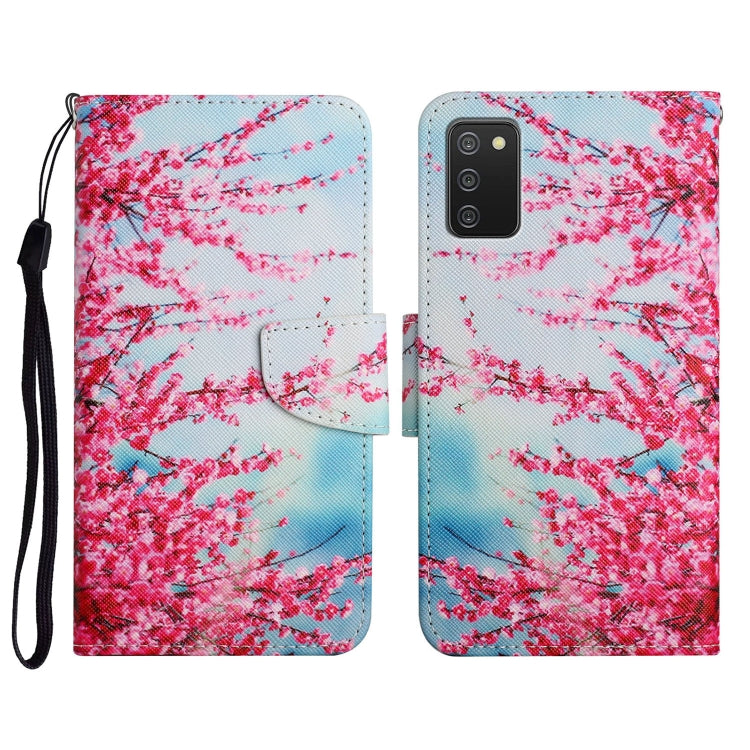 Painted Pattern Horizontal Flip Leather Case with Holder & Card Slot & Wallet, For Samsung Galaxy A03s 164mm, For Samsung Galaxy A10 / M10