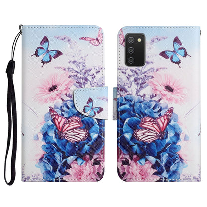 Painted Pattern Horizontal Flip Leather Case with Holder & Card Slot & Wallet, For Samsung Galaxy A03s 164mm, For Samsung Galaxy A10 / M10