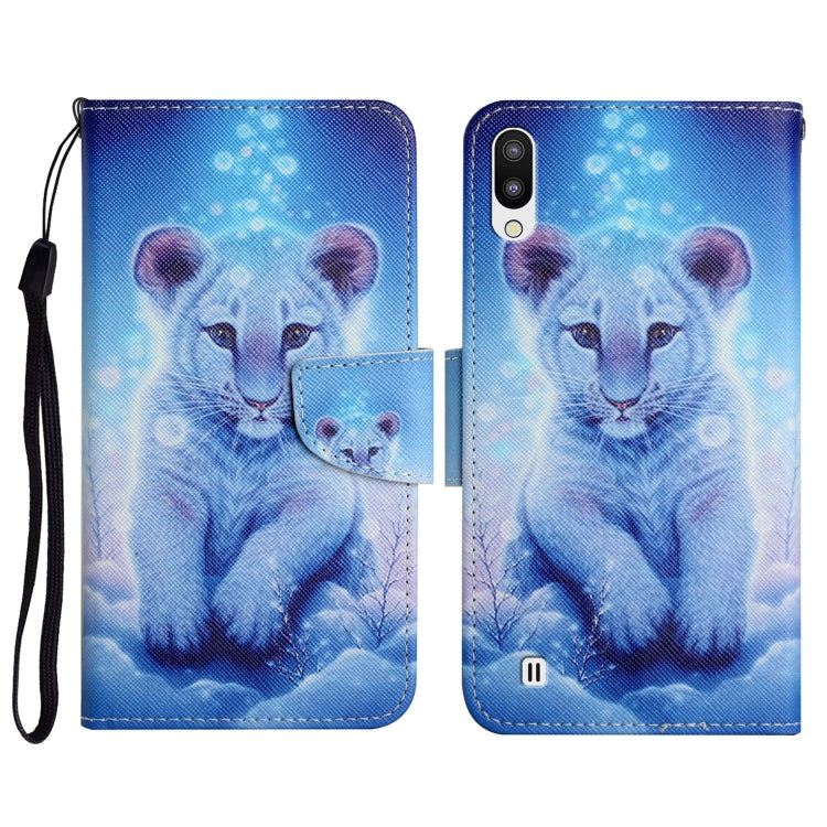 Painted Pattern Horizontal Flip Leather Case with Holder & Card Slot & Wallet, For Samsung Galaxy A03s 164mm, For Samsung Galaxy A10 / M10