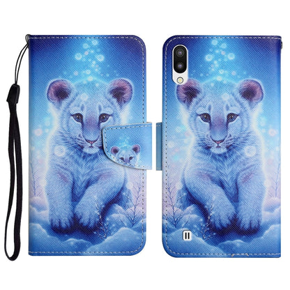 Painted Pattern Horizontal Flip Leather Case with Holder & Card Slot & Wallet, For Samsung Galaxy A03s 164mm, For Samsung Galaxy A10 / M10