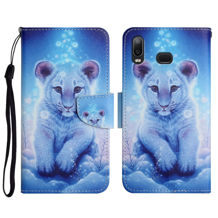 Painted Pattern Horizontal Flip Leather Case with Holder & Card Slot & Wallet, For Samsung Galaxy A10s, For Samsung Galaxy A11