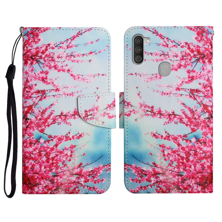 Painted Pattern Horizontal Flip Leather Case with Holder & Card Slot & Wallet, For Samsung Galaxy A10s, For Samsung Galaxy A11