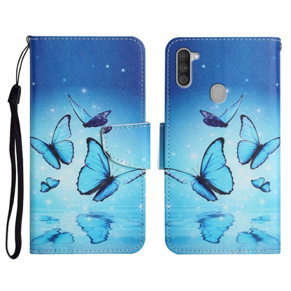 Painted Pattern Horizontal Flip Leather Case with Holder & Card Slot & Wallet, For Samsung Galaxy A10s, For Samsung Galaxy A11
