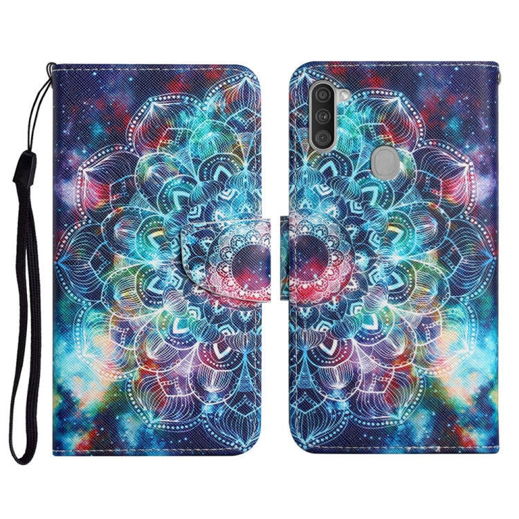 Painted Pattern Horizontal Flip Leather Case with Holder & Card Slot & Wallet, For Samsung Galaxy A10s, For Samsung Galaxy A11
