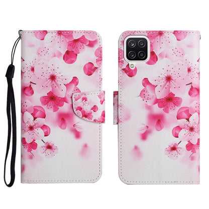 Painted Pattern Horizontal Flip Leather Case with Holder & Card Slot & Wallet, For Samsung Galaxy A12, For Samsung Galaxy A20 / A30