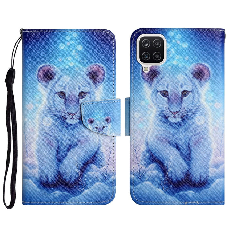 Painted Pattern Horizontal Flip Leather Case with Holder & Card Slot & Wallet, For Samsung Galaxy A12, For Samsung Galaxy A20 / A30