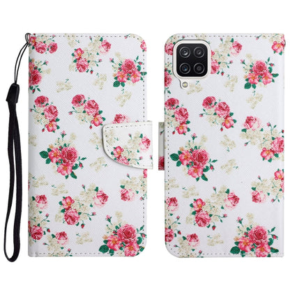 Painted Pattern Horizontal Flip Leather Case with Holder & Card Slot & Wallet, For Samsung Galaxy A12, For Samsung Galaxy A20 / A30