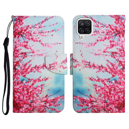 Painted Pattern Horizontal Flip Leather Case with Holder & Card Slot & Wallet, For Samsung Galaxy A12, For Samsung Galaxy A20 / A30