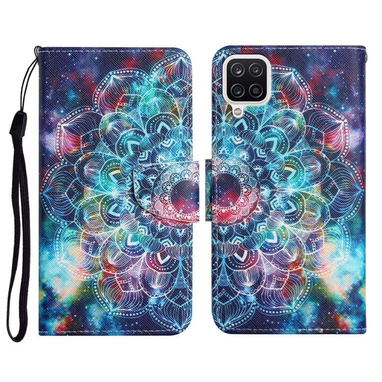 Painted Pattern Horizontal Flip Leather Case with Holder & Card Slot & Wallet, For Samsung Galaxy A12, For Samsung Galaxy A20 / A30