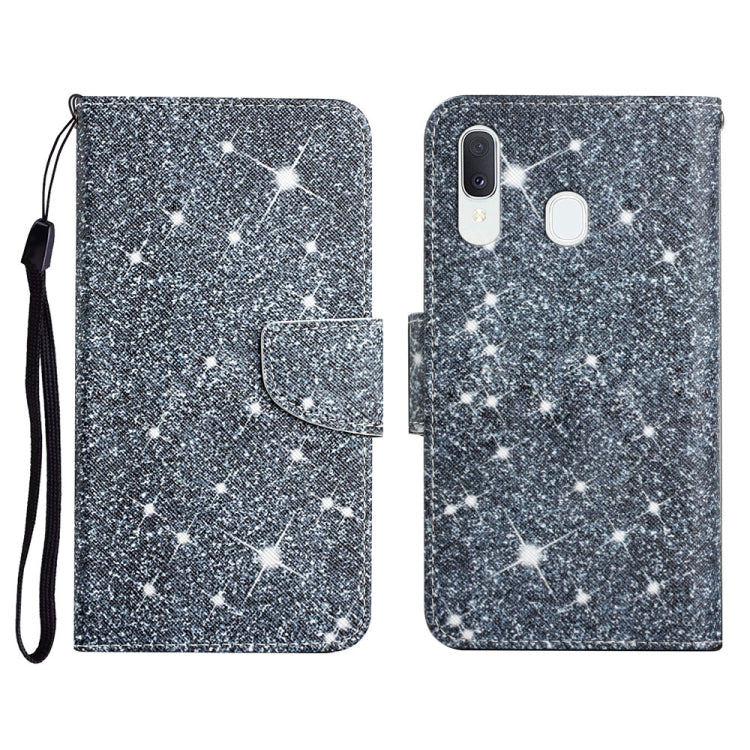 Painted Pattern Horizontal Flip Leather Case with Holder & Card Slot & Wallet, For Samsung Galaxy A12, For Samsung Galaxy A20 / A30