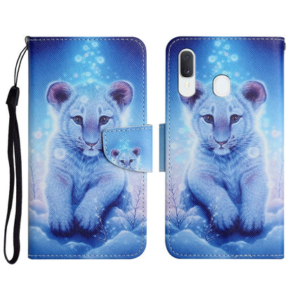Painted Pattern Horizontal Flip Leather Case with Holder & Card Slot & Wallet, For Samsung Galaxy A20e, For Samsung Galaxy A20s
