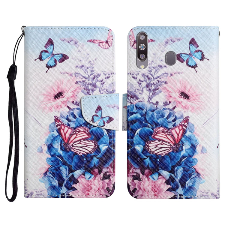 Painted Pattern Horizontal Flip Leather Case with Holder & Card Slot & Wallet, For Samsung Galaxy A20e, For Samsung Galaxy A20s