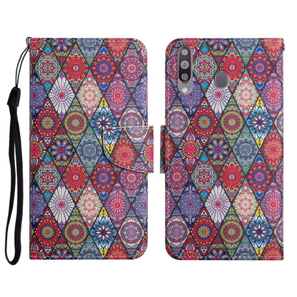 Painted Pattern Horizontal Flip Leather Case with Holder & Card Slot & Wallet, For Samsung Galaxy A20e, For Samsung Galaxy A20s