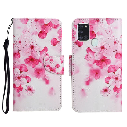 Painted Pattern Horizontal Flip Leather Case with Holder & Card Slot & Wallet, For Samsung Galaxy A21, For Samsung Galaxy A21s